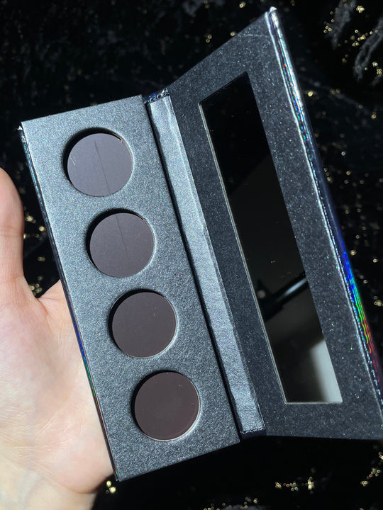 4 Pan Leather Empty Palette