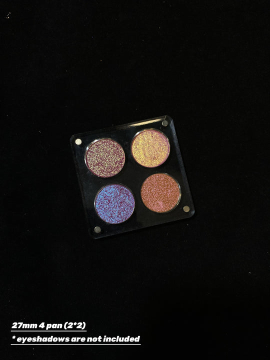 4 Pan (2*2) 27mm Acrylic Empty Palette