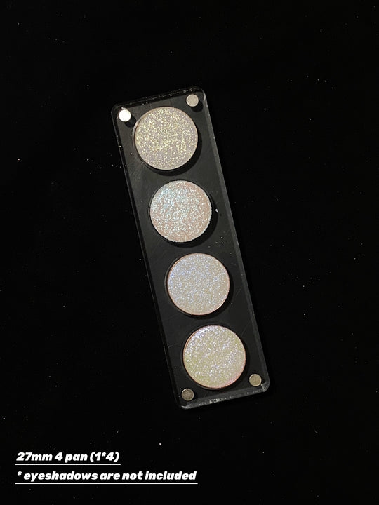 4 Pan (1*4) 27mm Acrylic Empty Palette