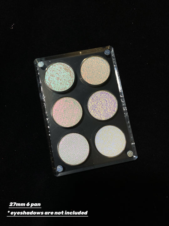 6 Pan 27mm Acrylic Empty Palette