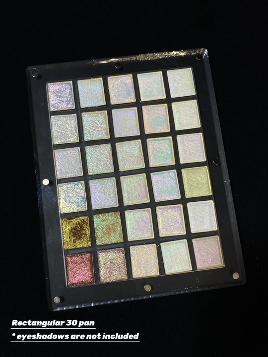 30 Pan Rectangular Acrylic Empty Palette