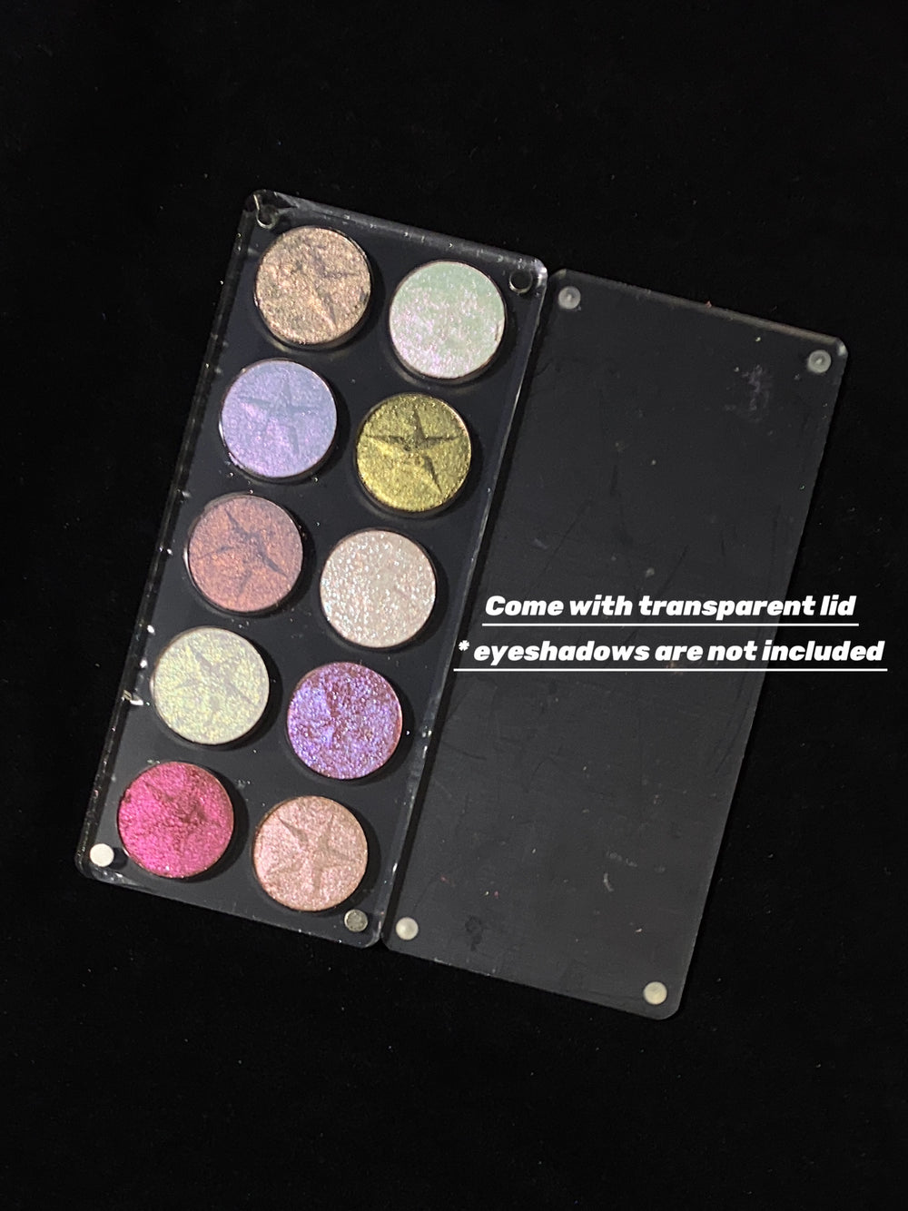 9 Pan 27mm Acrylic Empty Palette